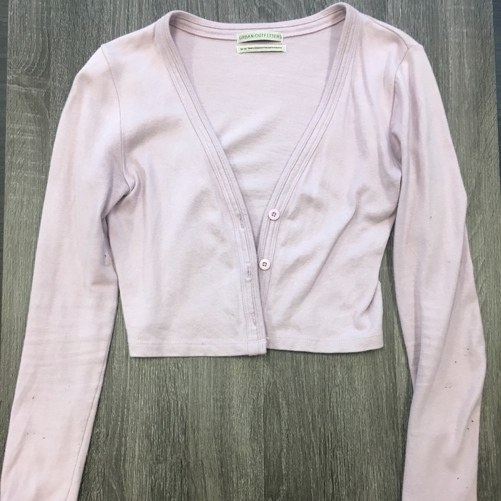 Lavender Half Sweater - image 1